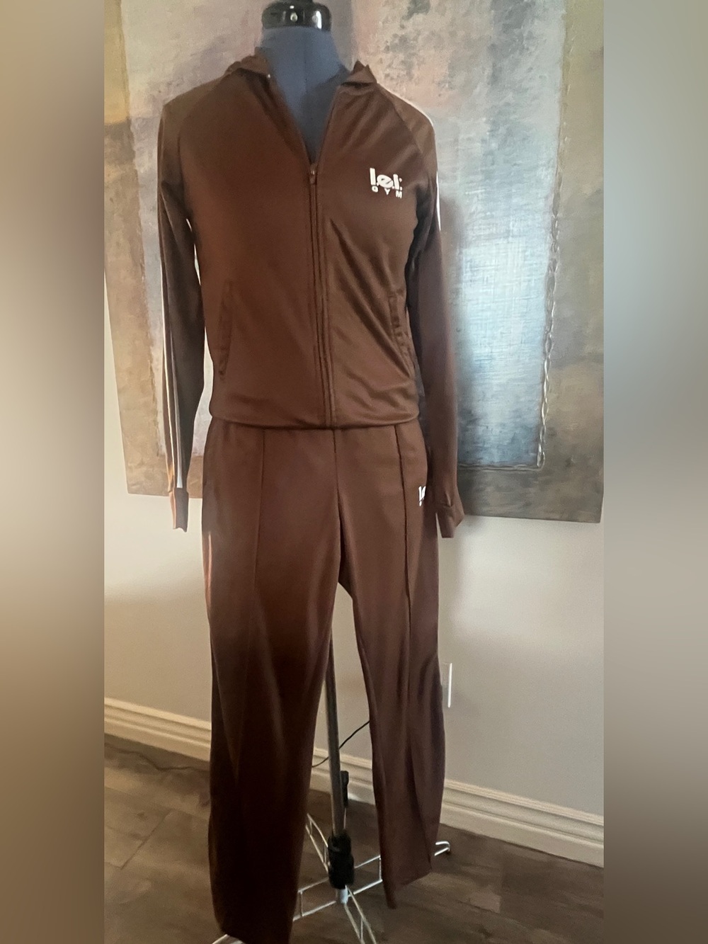 LEI Vintage Brown Women's Track Suit
